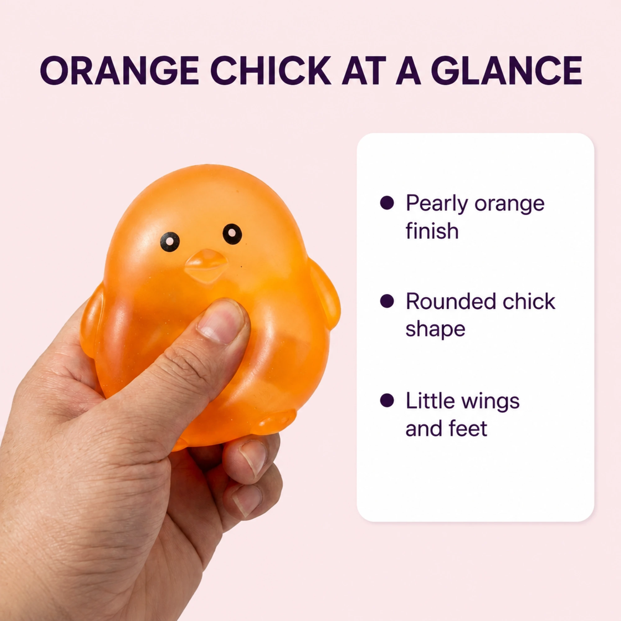 Orange chick squishy spec