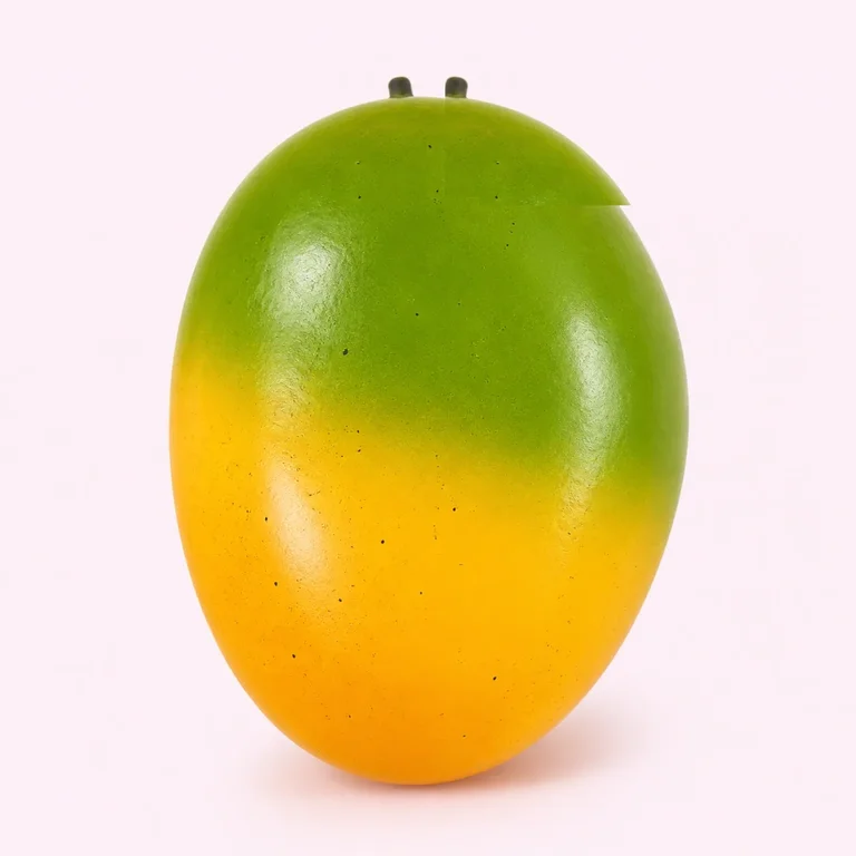 Color-Changing Squishy: Mango & Strawberry Toy