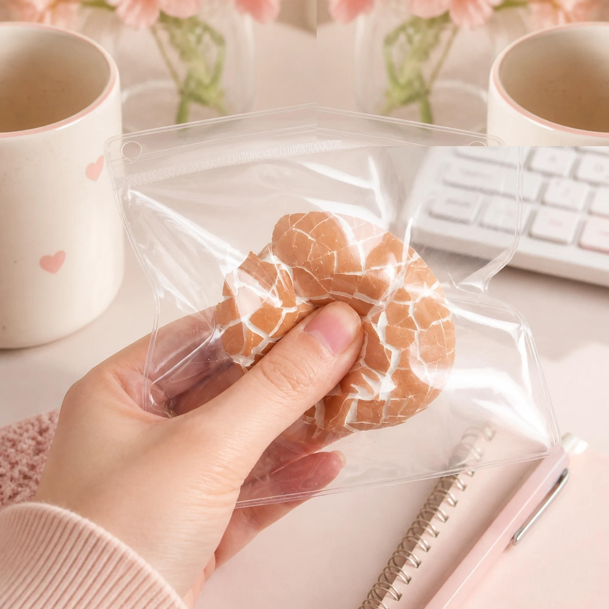 Children engaging in calm hands-on sensory exploration with mini squishies