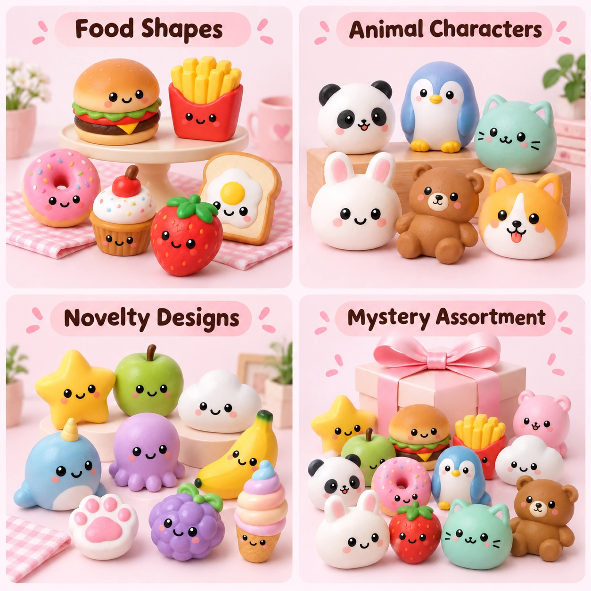 Party Surprise Squishy Mystery Box – 15+ Piece Assortment（写真5枚目）
