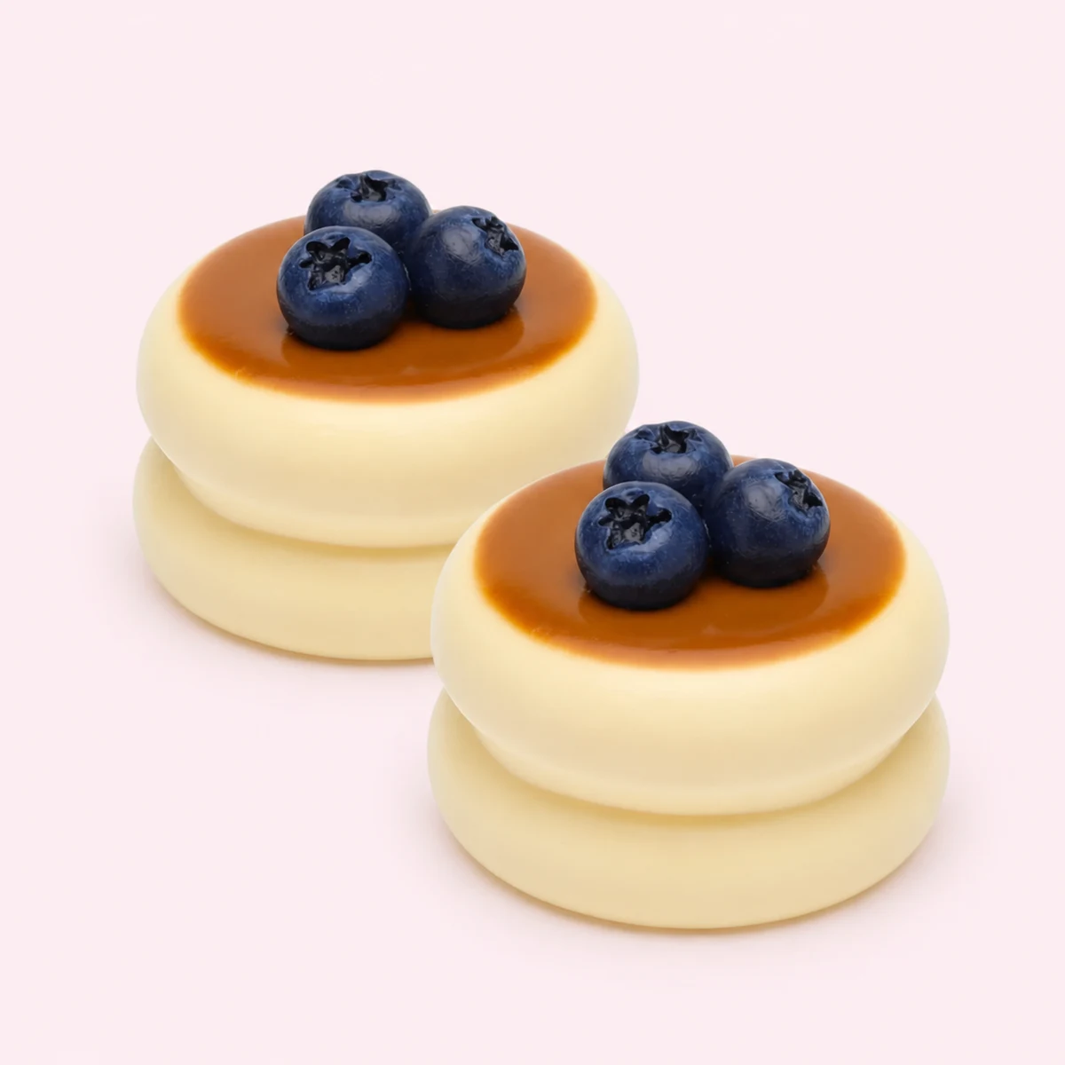 2 Pack Blueberry Squishy Souffle Slow Rebound Fidget Toys