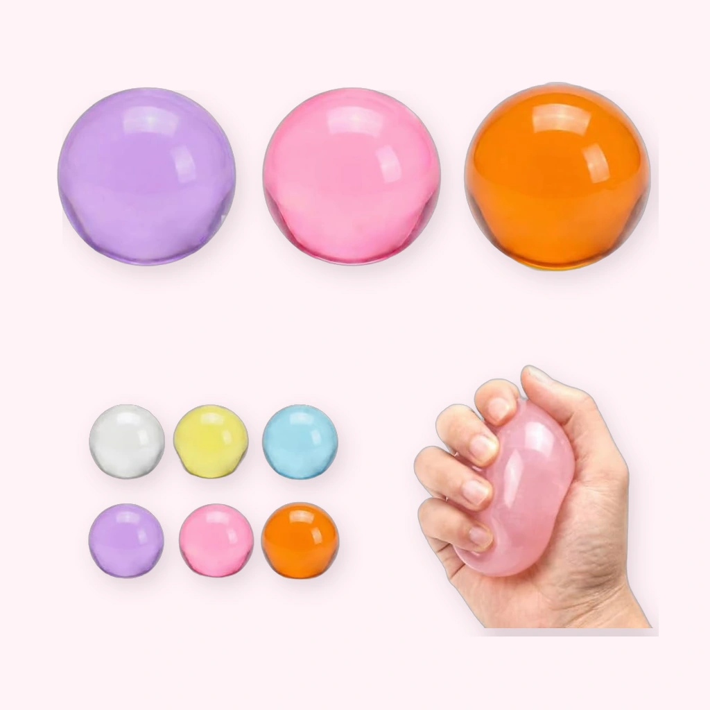 3 Pack Coconut Squishy Slow Rising Squeeze Stress Balls Set