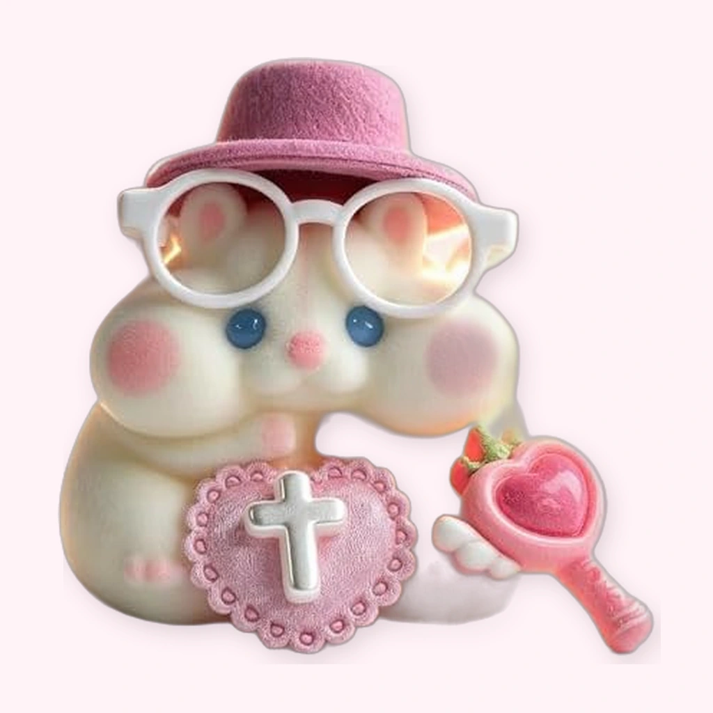 Angel Hamster Squishy With Wings Soft Slow Rising Toy