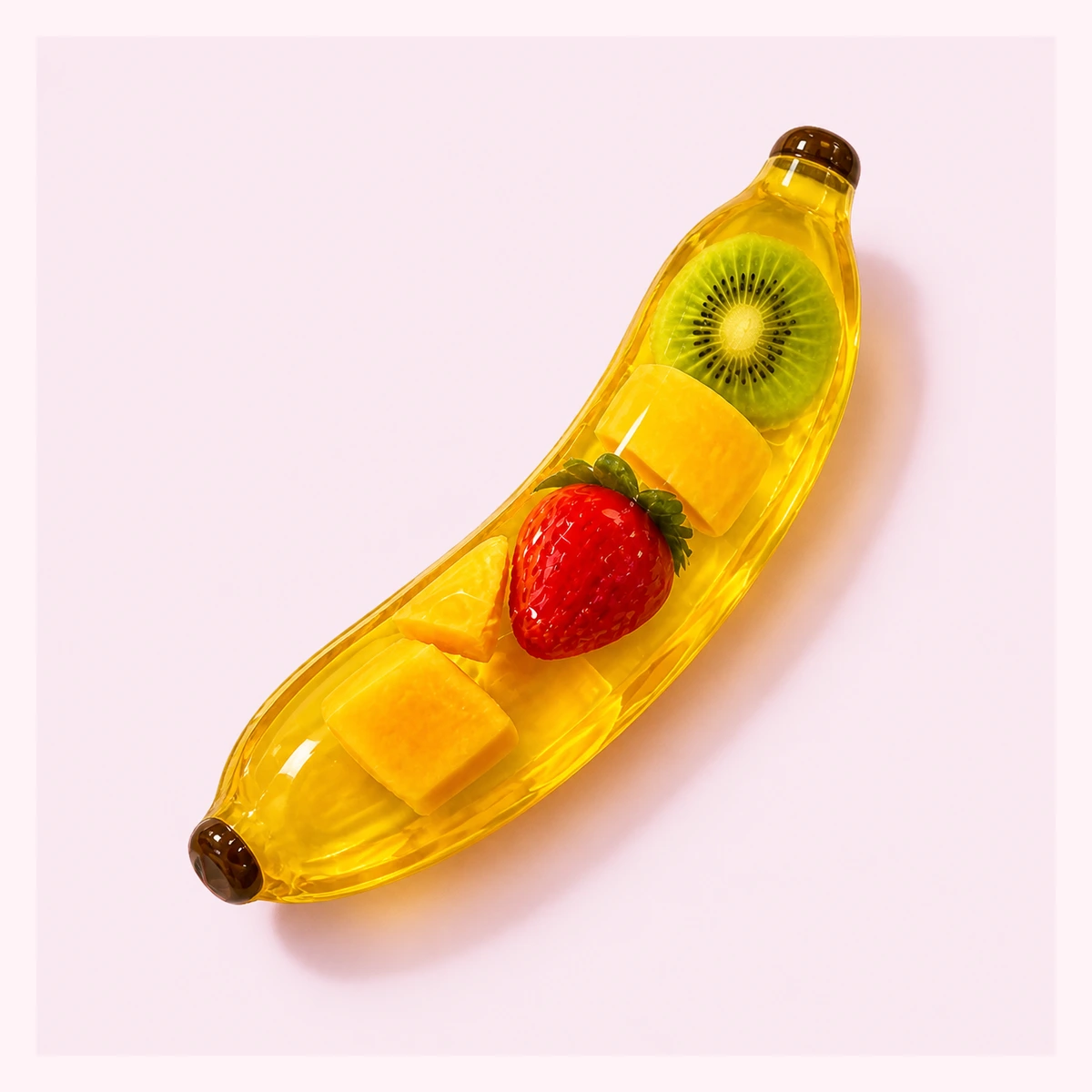 Banana Squishy — Realistic Slow-Rising Maltose Fruit Stress Toy
