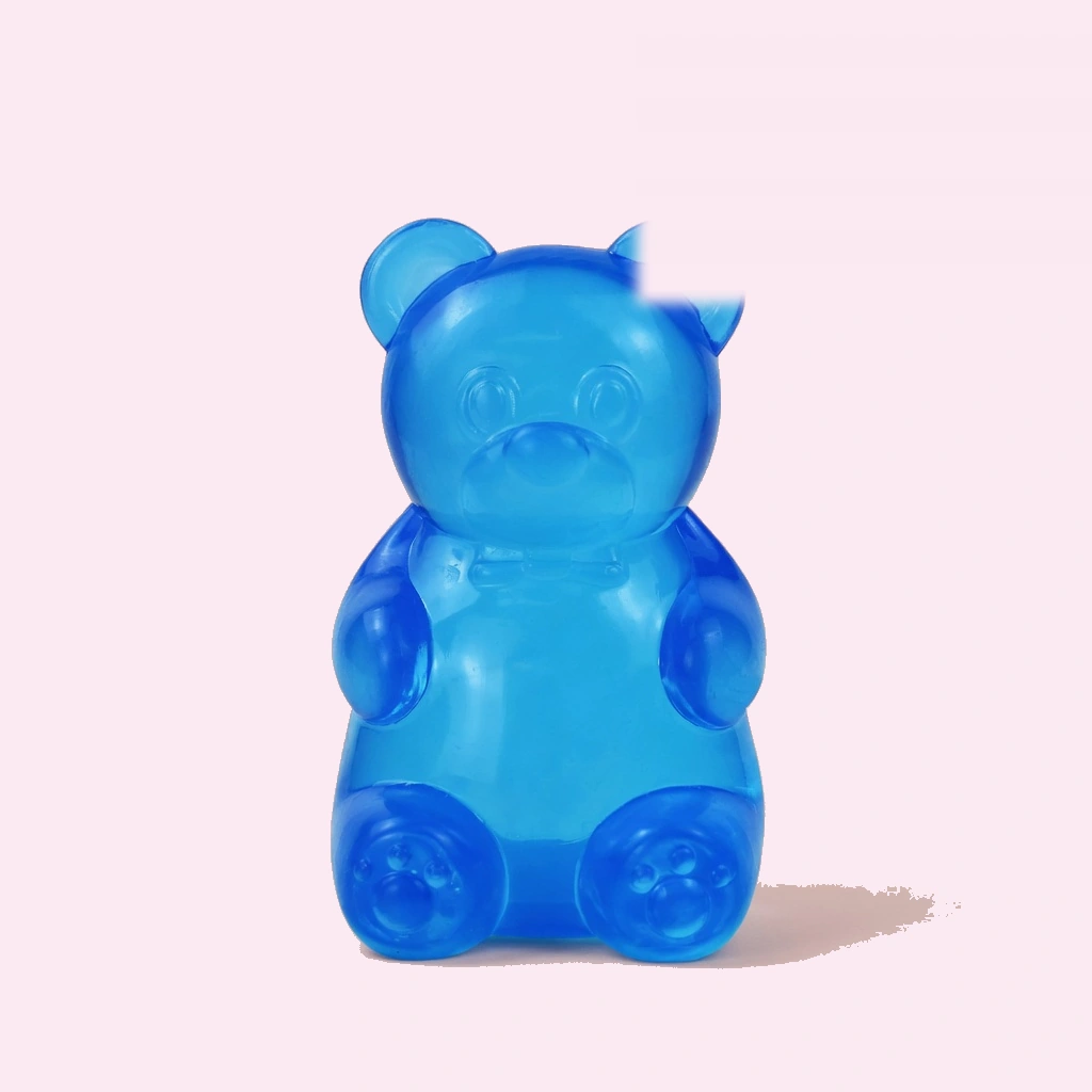 Big Blue Gummy Bear سكوشي سكويز كرة فيدجيت ضغط