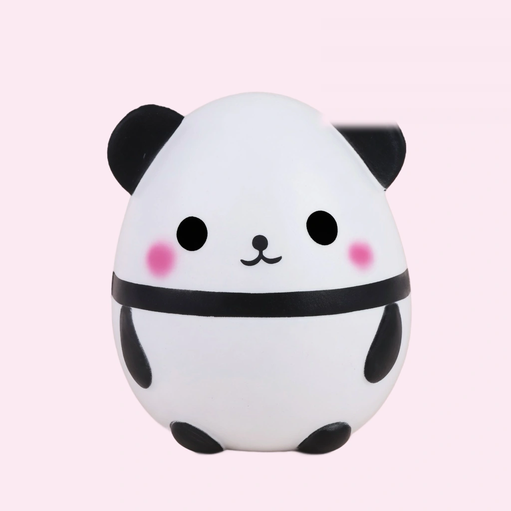 Wielka Panda gniotek Egg Blush Cheeks Jumbo Zabawka do wyciskania