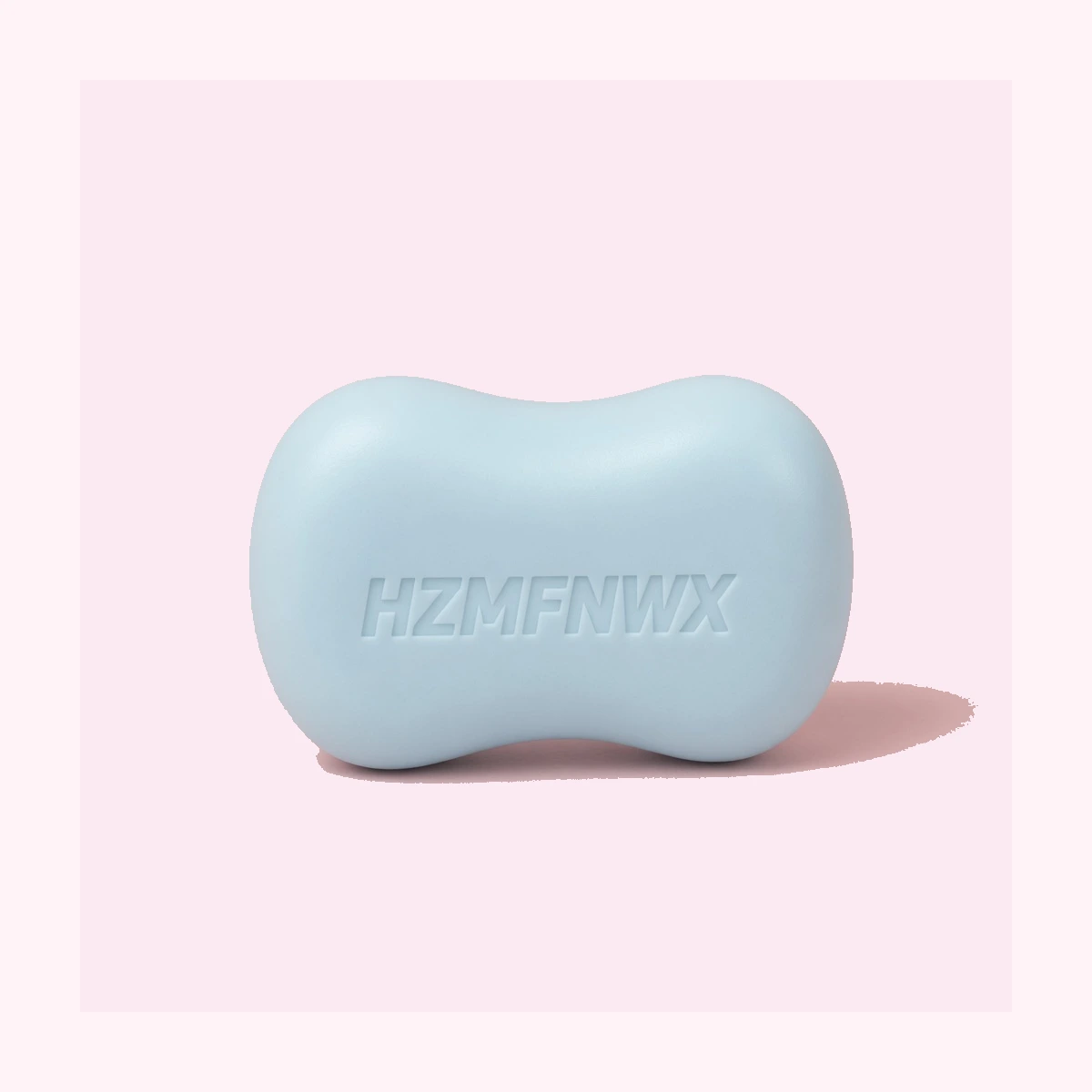 Blue Soap Squishy Crunchy ASMR Bead-Filled Squishy Toy