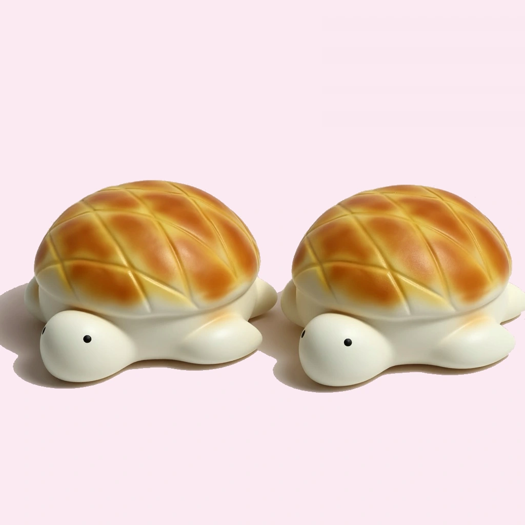 Bread Turtle Squishy, Jumbo Slow Rising Squishy 2 Pack