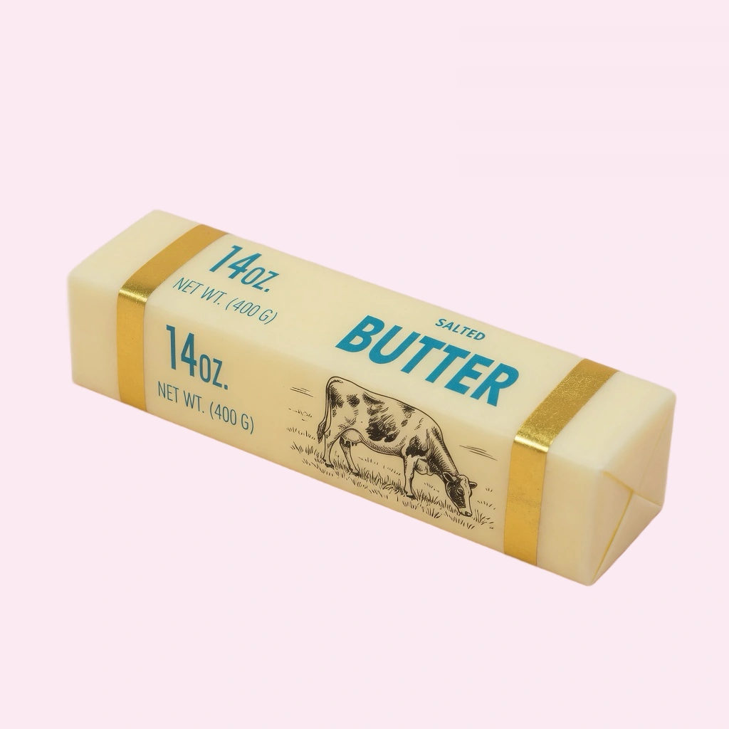 Butter Bread Squishy - Thick Melting Pat Squeeze Toy