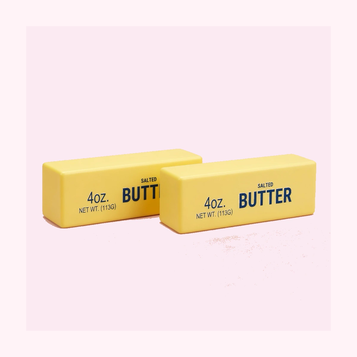 Butter Squishy Slow Rising Stress Toy – Salted Butter Stick (2-Pack)