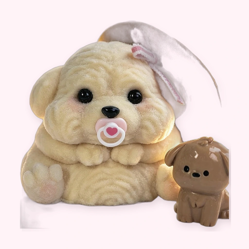 Chubby puppy dog squishy