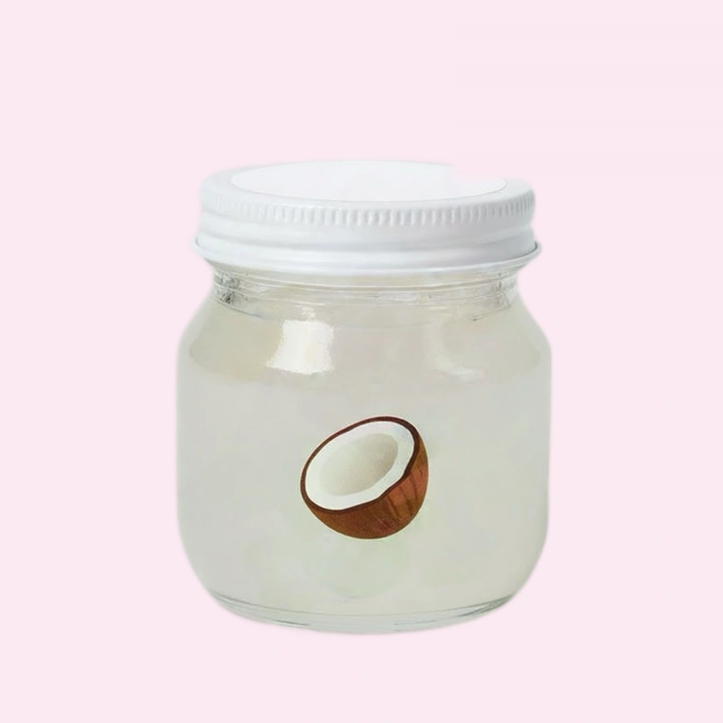 Clear Coconut Oil Squishy, See-Through Slow-Rise Toy