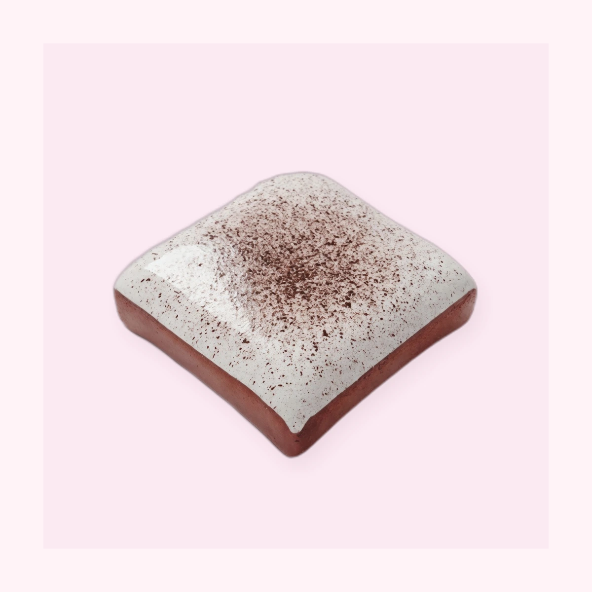 Cocoa Dusted Brownie Chocolate Squishy Slow Rising Toy
