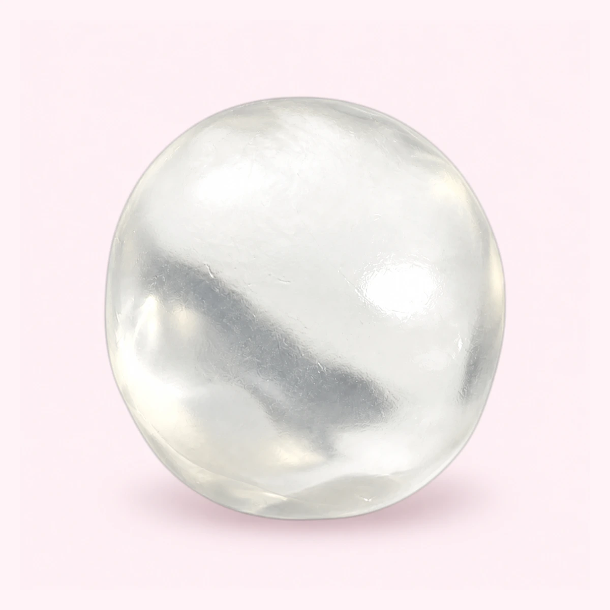 Coconut Oil Squishy Ball — Clear Moldable Stress Ball, Satisfying Sensory Fidget