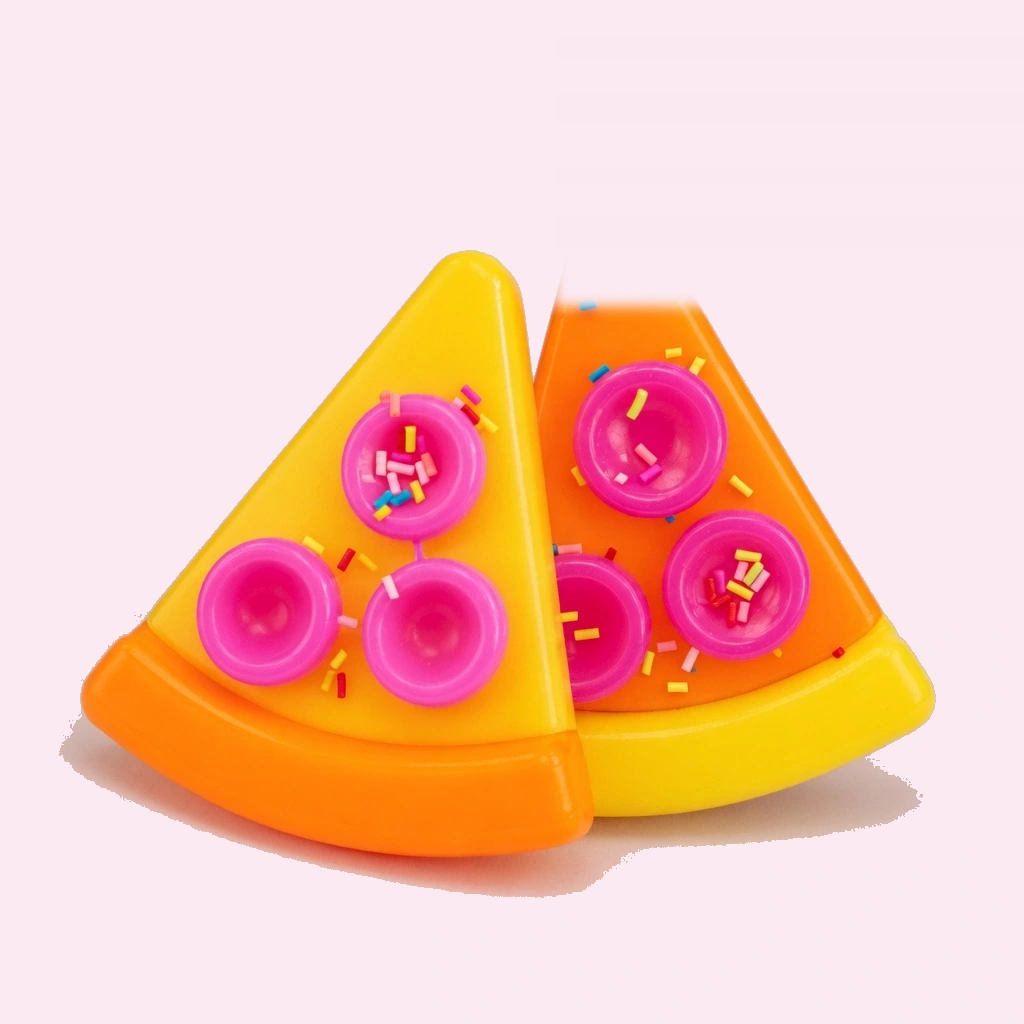 Marshmallow-Squishy 2er-Set — Snack-Formen zum Drücken