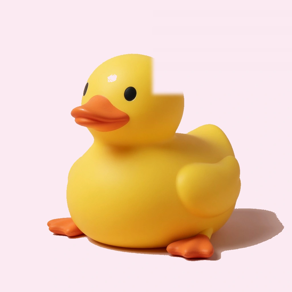 Giant Duck Squishy, Big Soft Two-Hand Squeeze Toy
