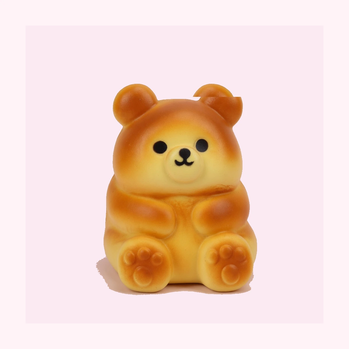 Honey Bun Bear Squishy Soft Slow Rising Bread Toy
