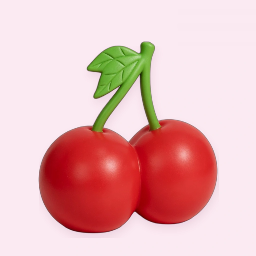 Jumbo Cherry Squishy Slow Rising Stress Relief Fidget Toy