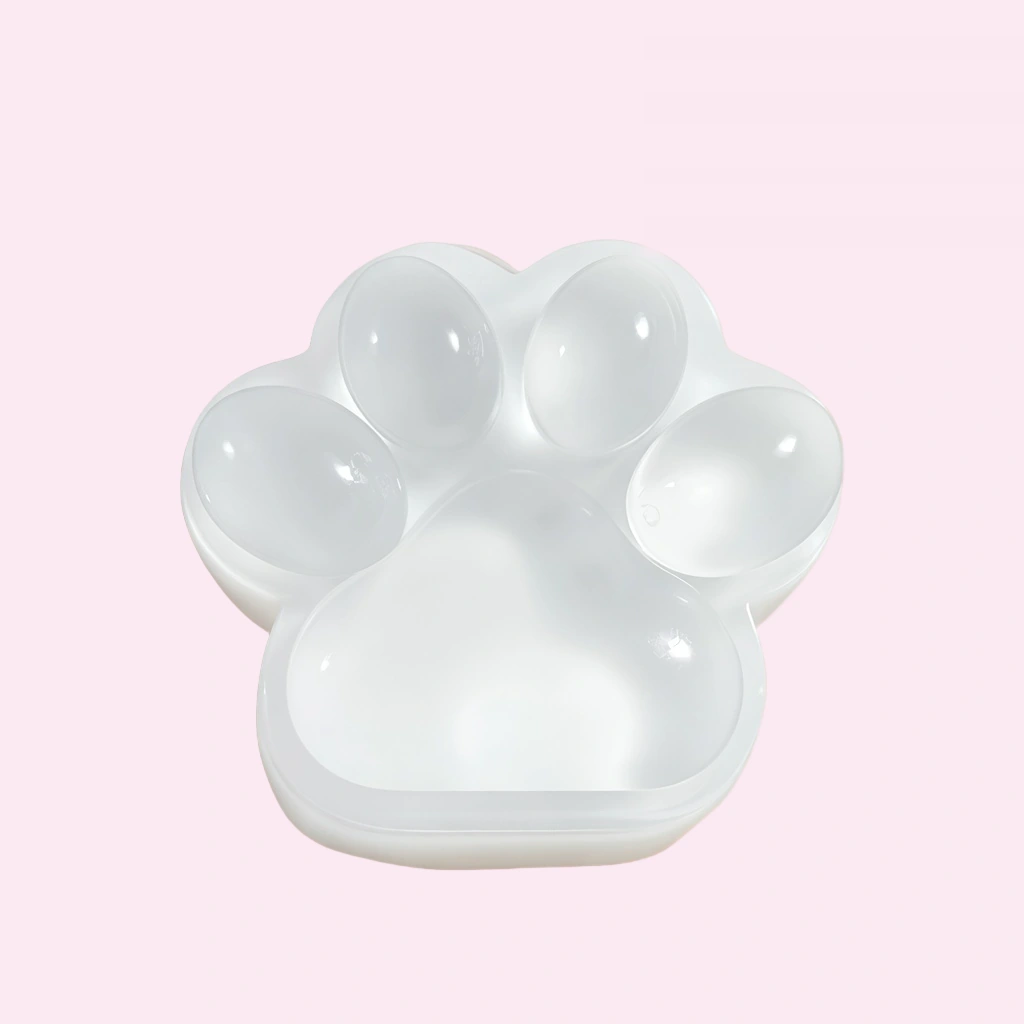 Jumbo Clear Cat Paw Mochi Squishy, Jelly Squeeze Toy