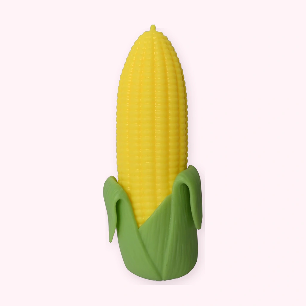 Jumbo Corn Squishy 9 Inch With Peelable Husk Toy