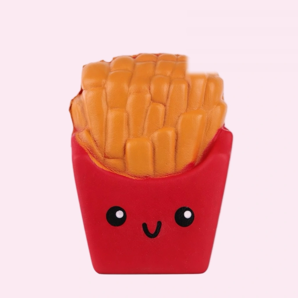 Jumbo French Fries สกุชชี่ ของเล่นขบเคี้ยว Soft Slow-Rise Squeeze