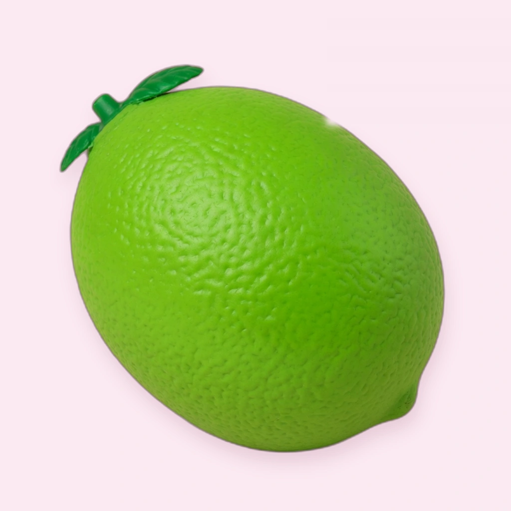 Jumbo Lime Squishy Slow Rising Stress Relief Fruit Toy