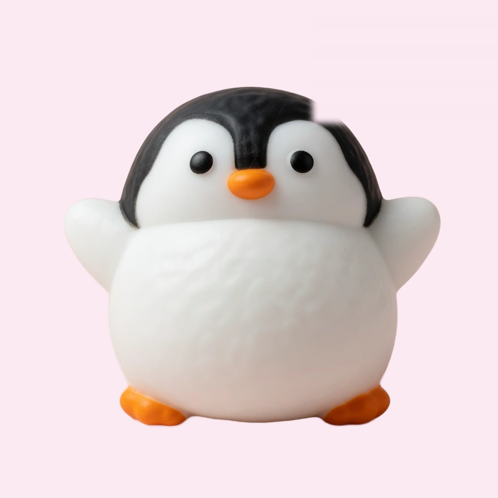 Jumbo Penguin Squishy Soft Stretchy Squeeze Toy