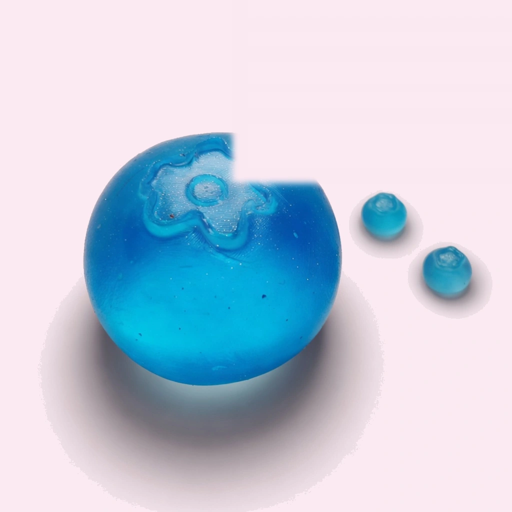 Kawaii Blueberry Squishy Slow Rising Stress Ball Fidget Toy