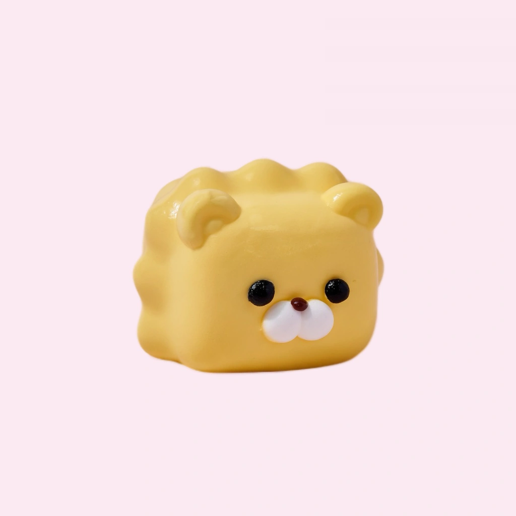 Kawaii Lion Squishy Cube Squeeze Sensory Fidget Toy
