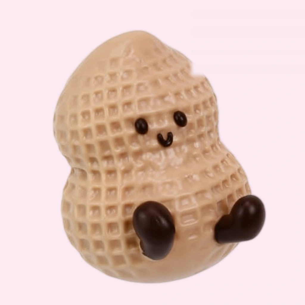 Kawaii Peanut Squishy — Cute, Chunky Desk Buddy and Fidget