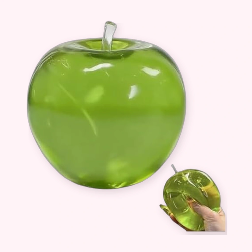 Mini Apple Squishy, Pocket Slow-Rising Fidget Toy