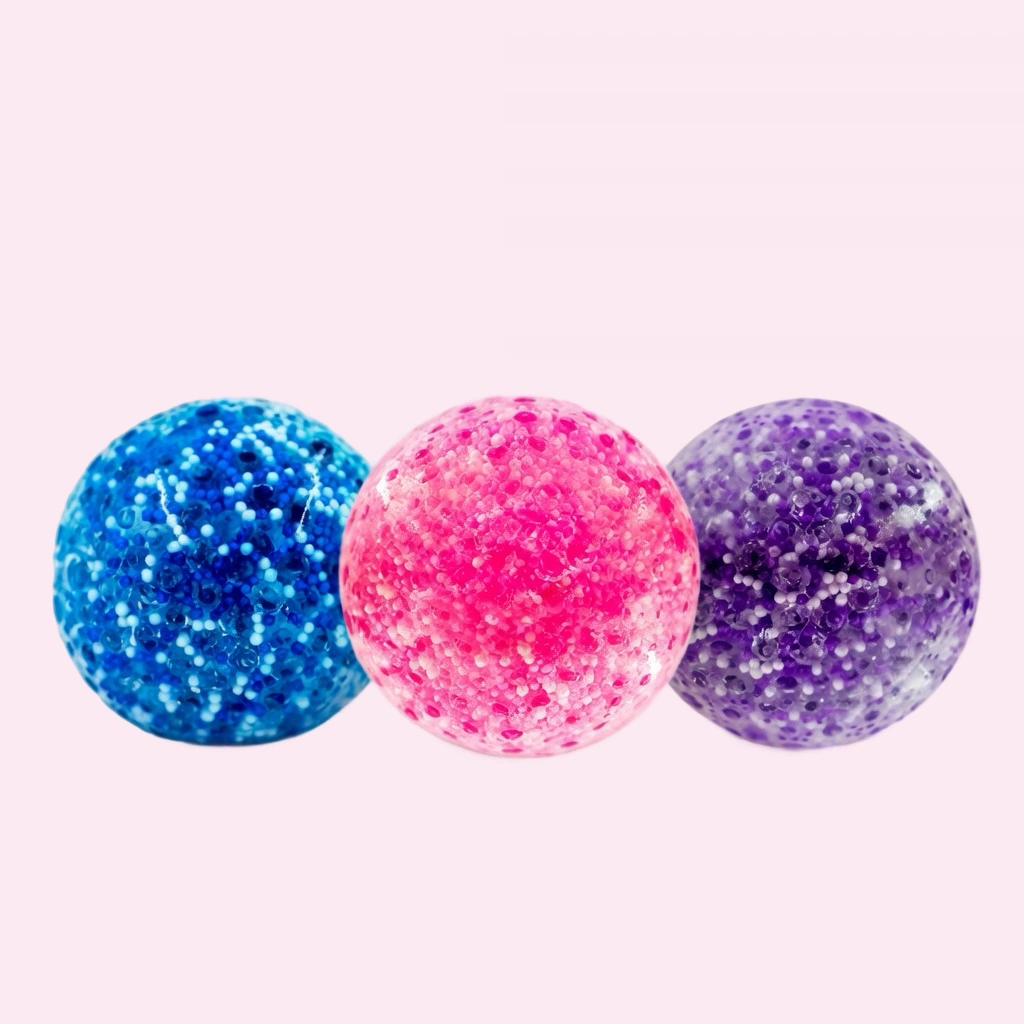 Mini Bead Mesh сквіш Ball 3 Pack Soft Sensory Fidget
