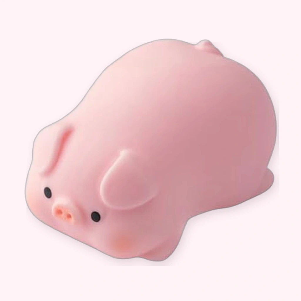 Mini pig squishy soft mochi pocket fidget squishy toy
