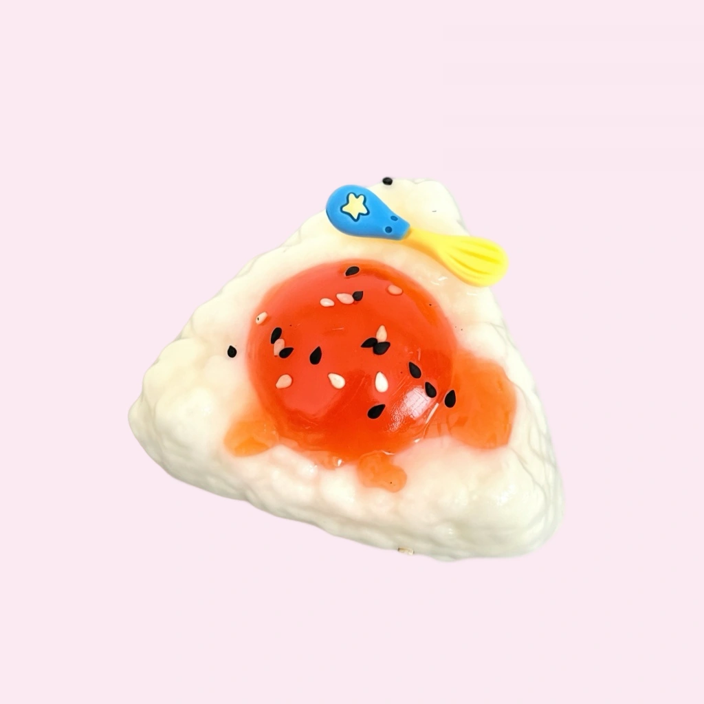 Mini Rice Ball Squishy Cute Squeeze Toy for Party Favors