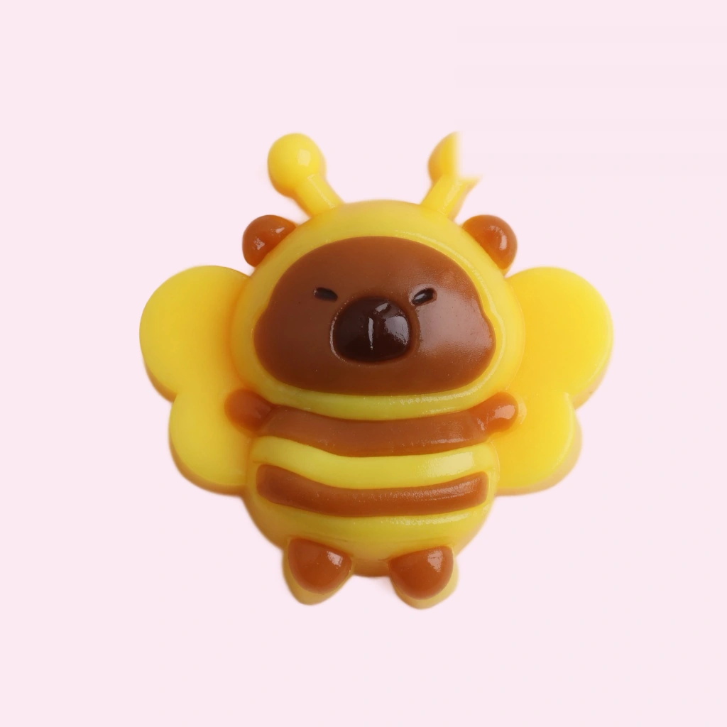 Mochi Bee Squishy Soft Honey Slow Rising Sensory Toy