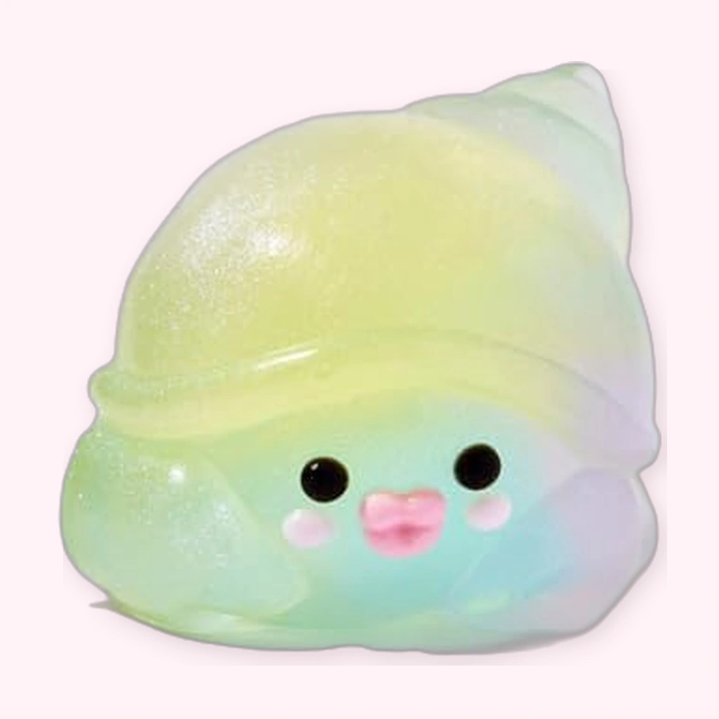 Mochi Crab Squishy Cute Pastel Hermit Crab Squeeze Toy