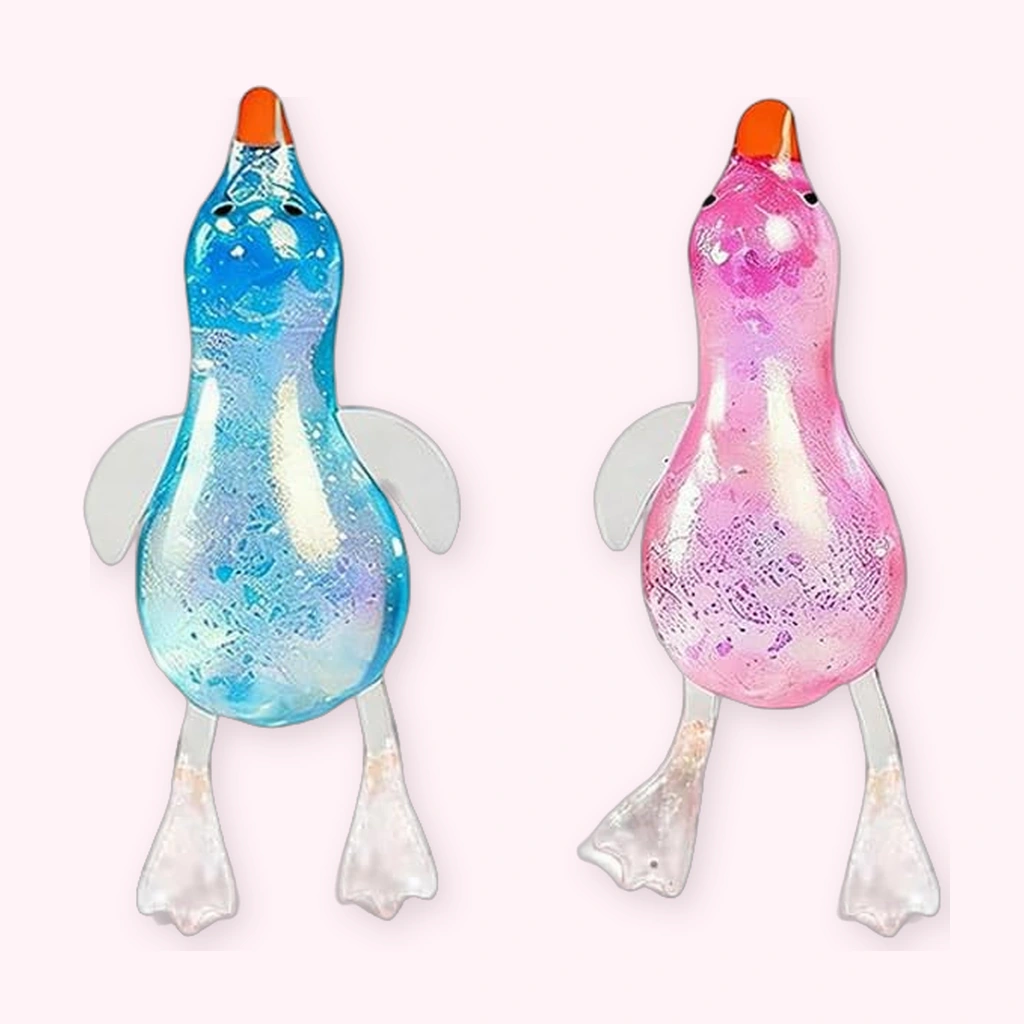 Mochi Duck Squishy, Pillowy Soft Squeeze Stress Toy