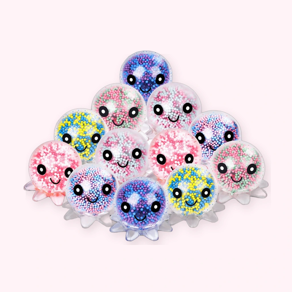 Сквіш м’ячик-антистрес Ocean Octopus Mesh 12 шт.