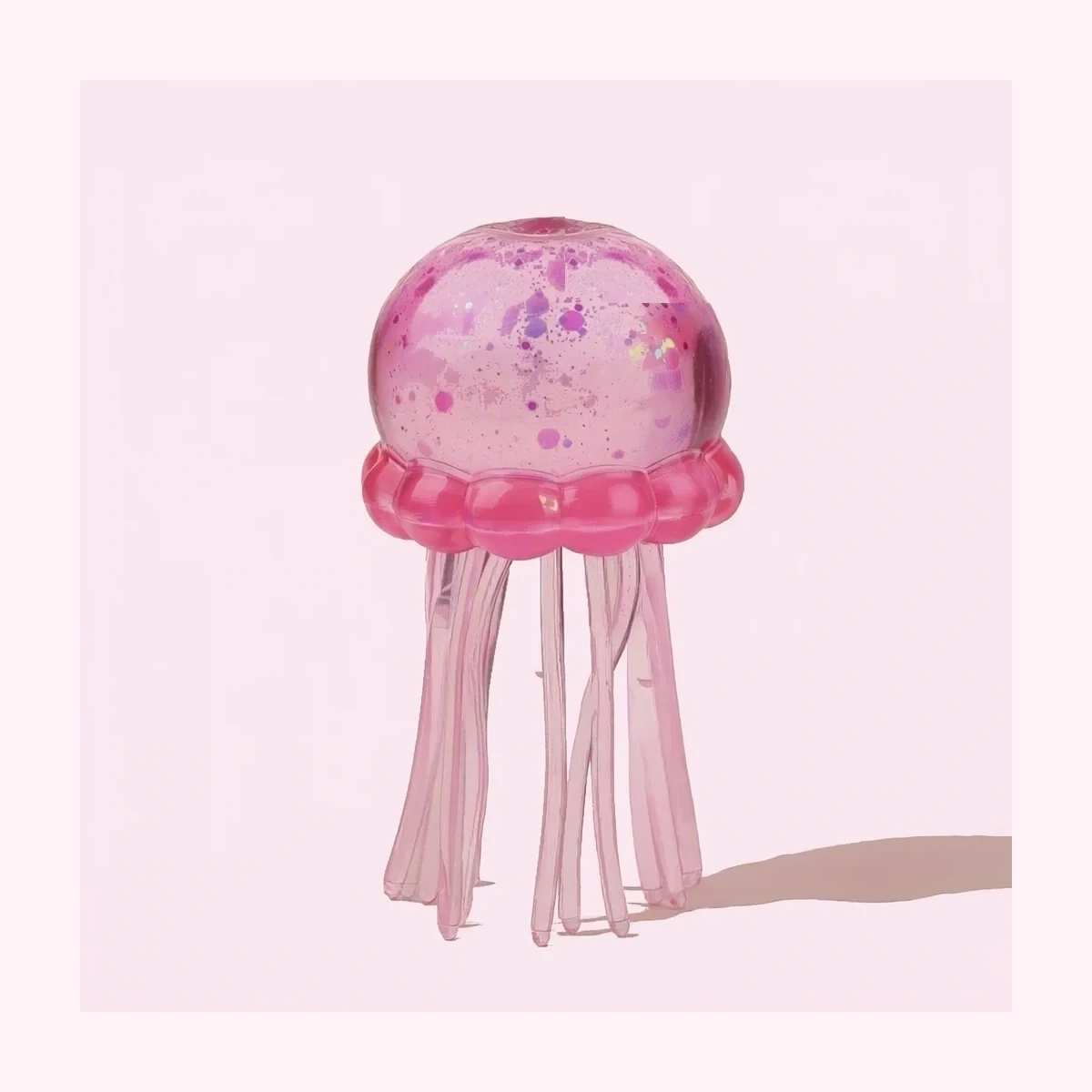 Pink Jellyfish Squishy Sensory Stress Ball Toy