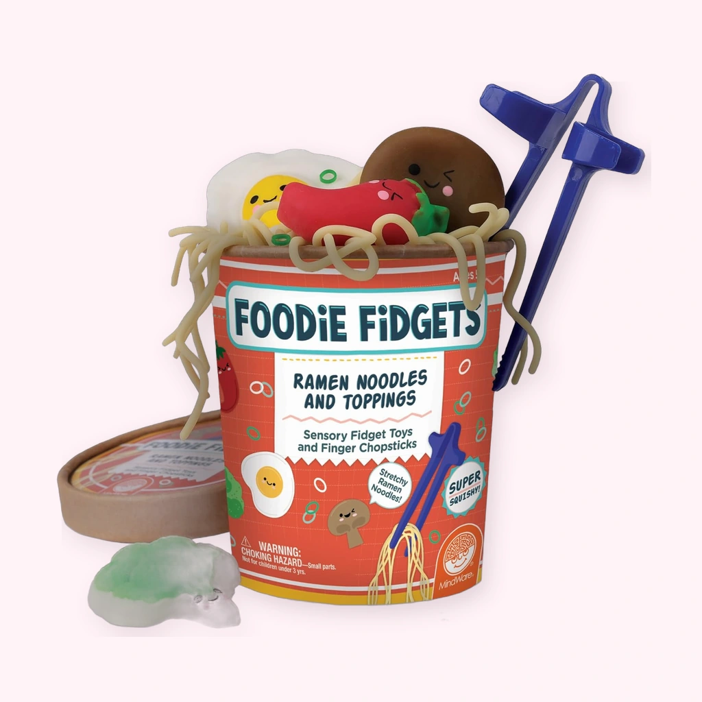 Ramen Squishy Set With Squishy Noodles And Toppings
