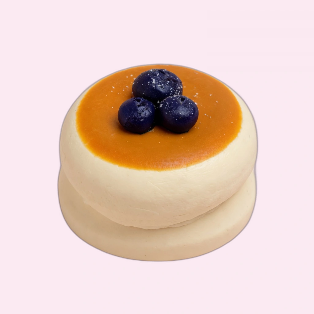 Realistic Blueberry Squishy Souffle Slow Rising Squeeze Toy