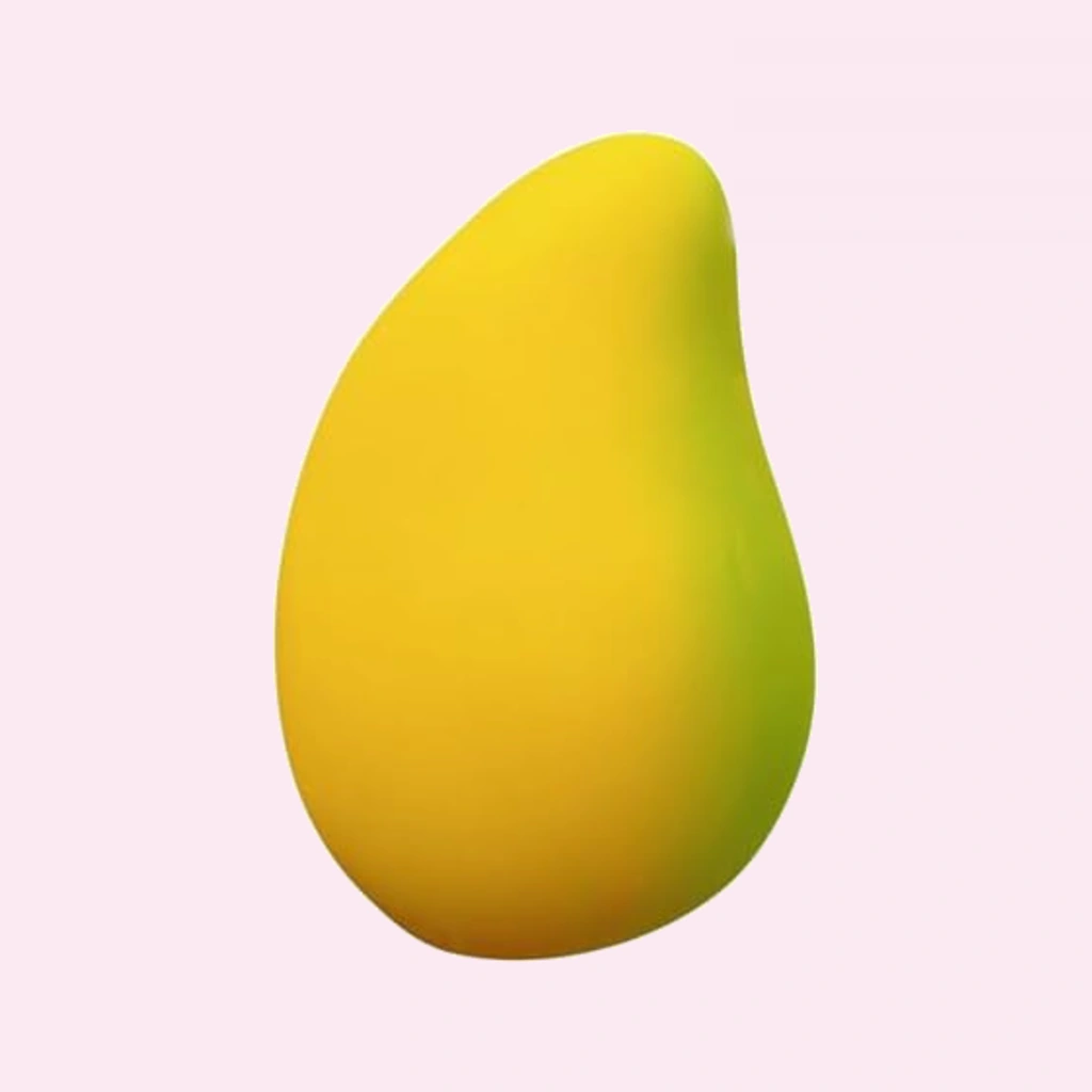Realistic mango squishy slow rising fruit fidget toy