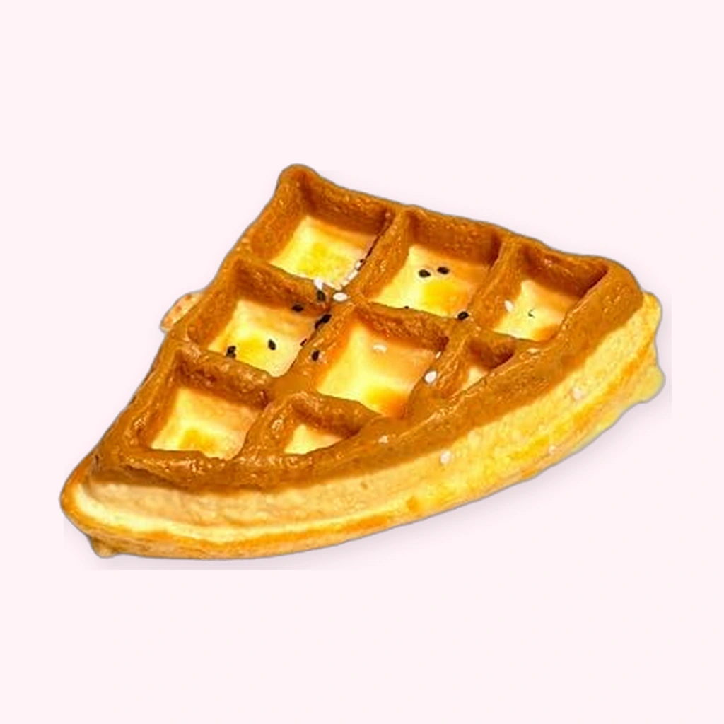 Giocattolo antistress squishy Waffle realistico Soft Squeeze Fidget