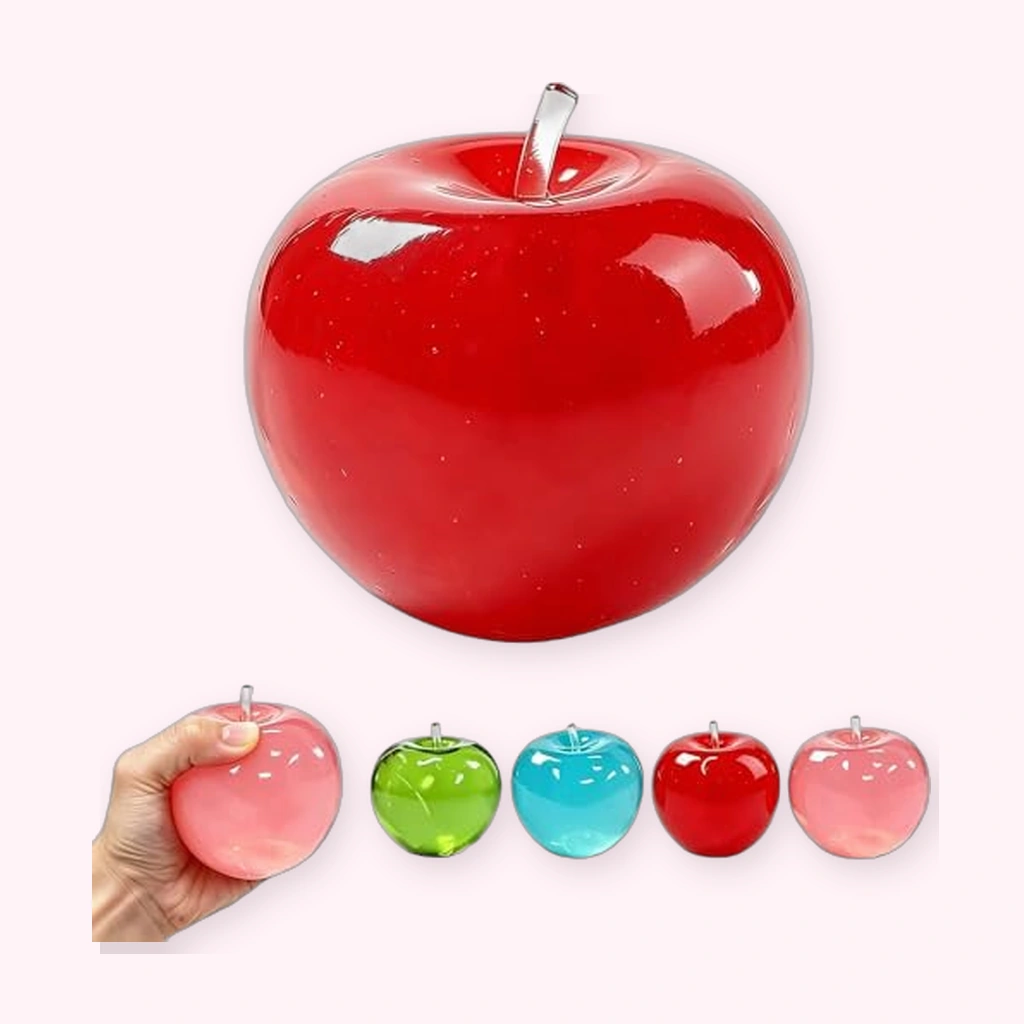 Sensory apple squishy slow rising squeeze toy