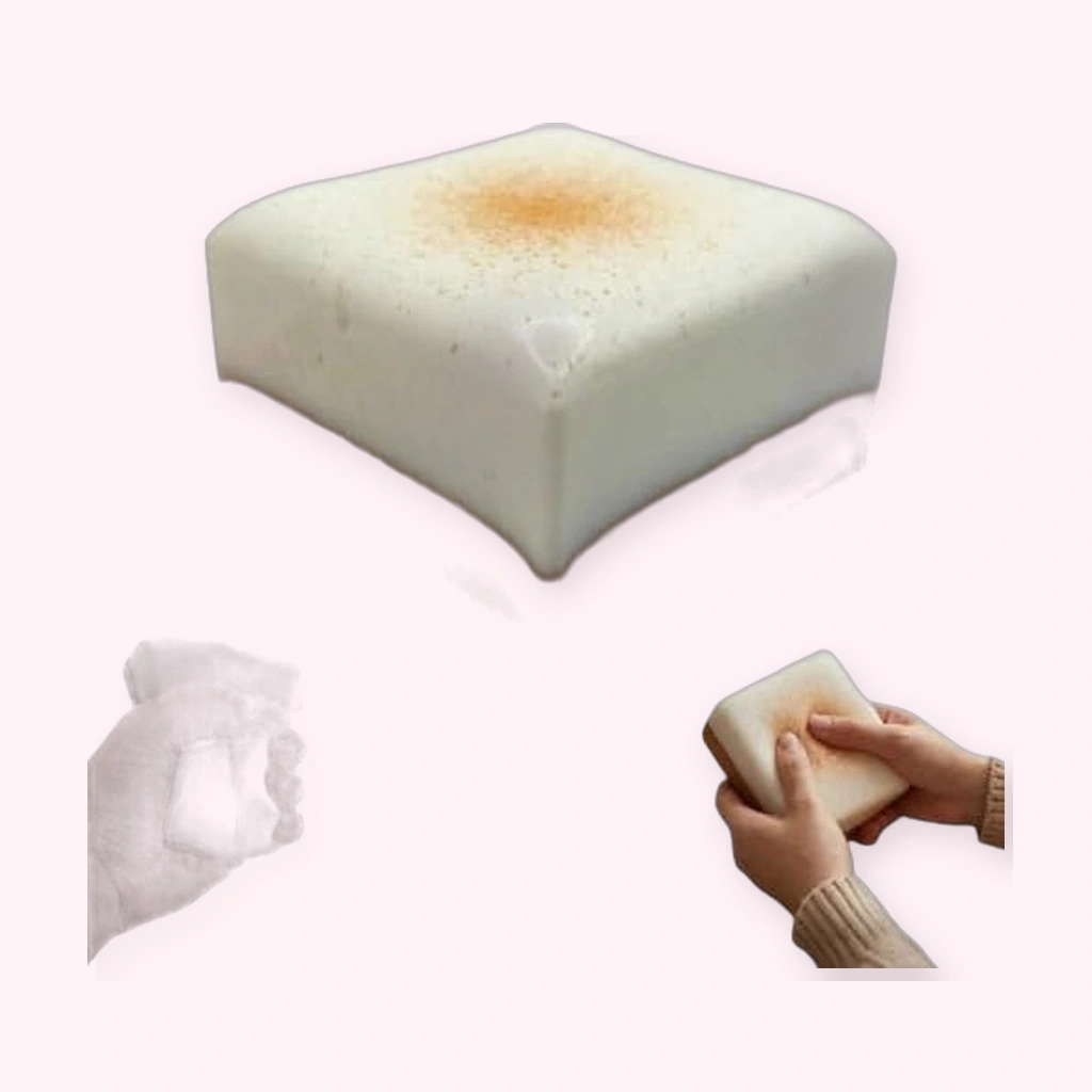 Slow Rising Bread Squishy Two Tone Toast Block Toy