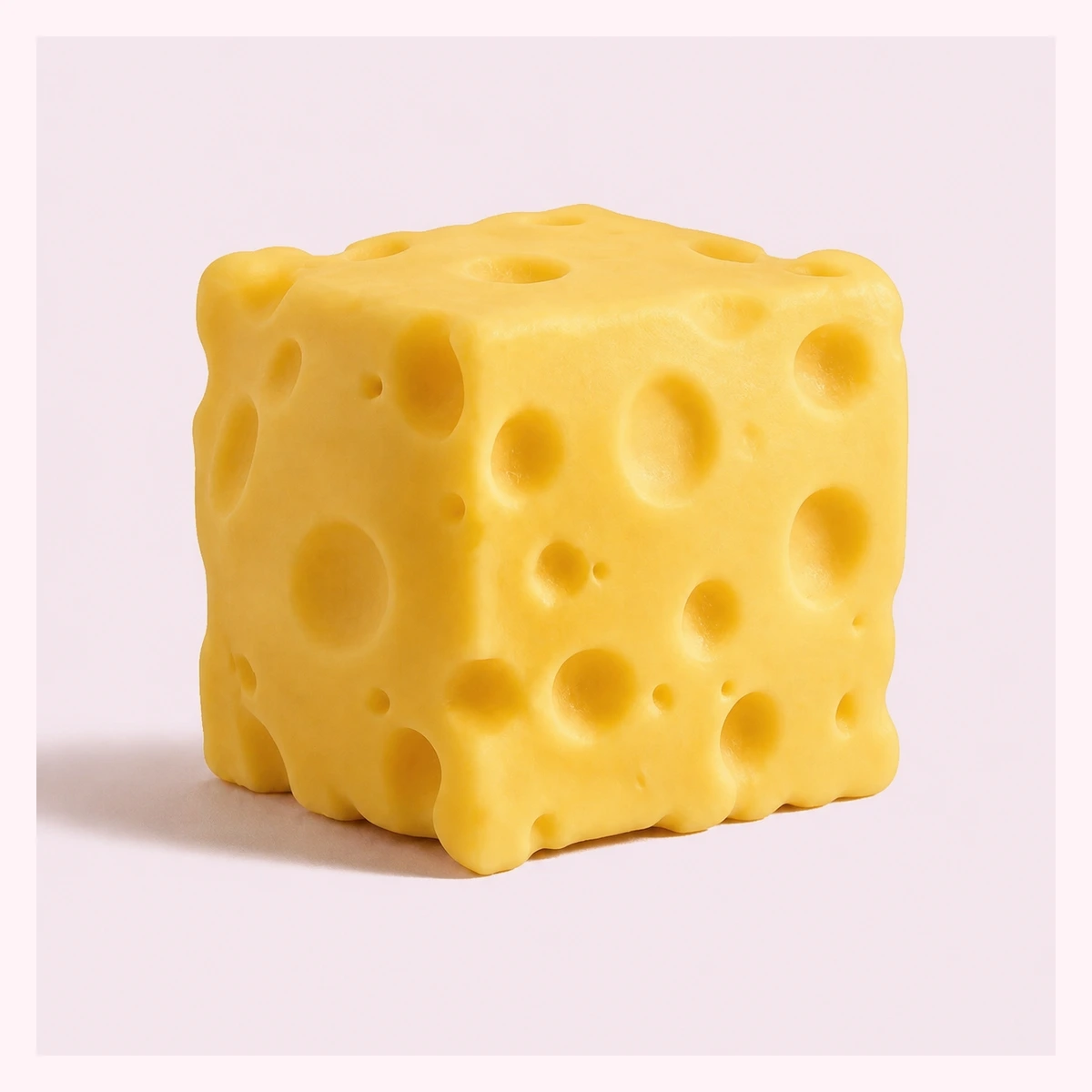Slow Rising Cheese Squishy, Mesmerizing Squeeze Toy