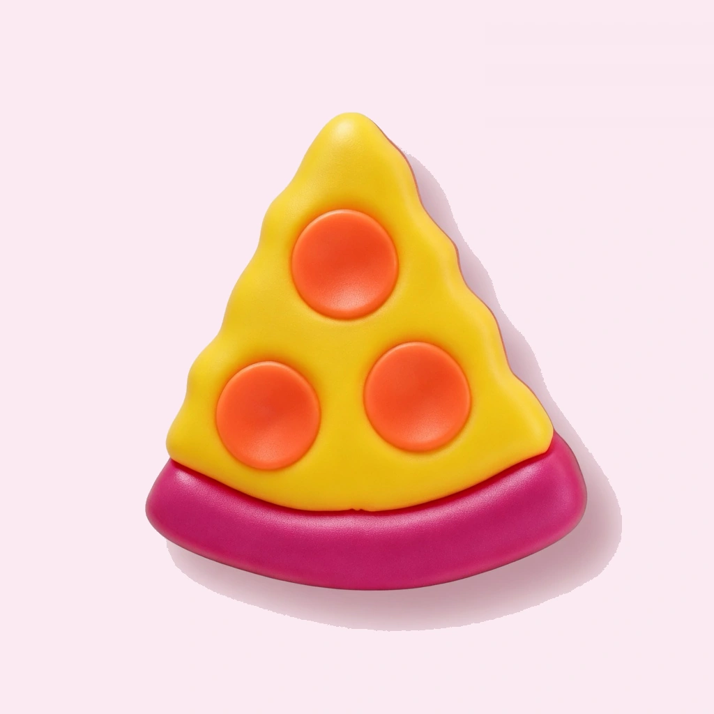Slow rising pizza squishy soft squeeze stress toy