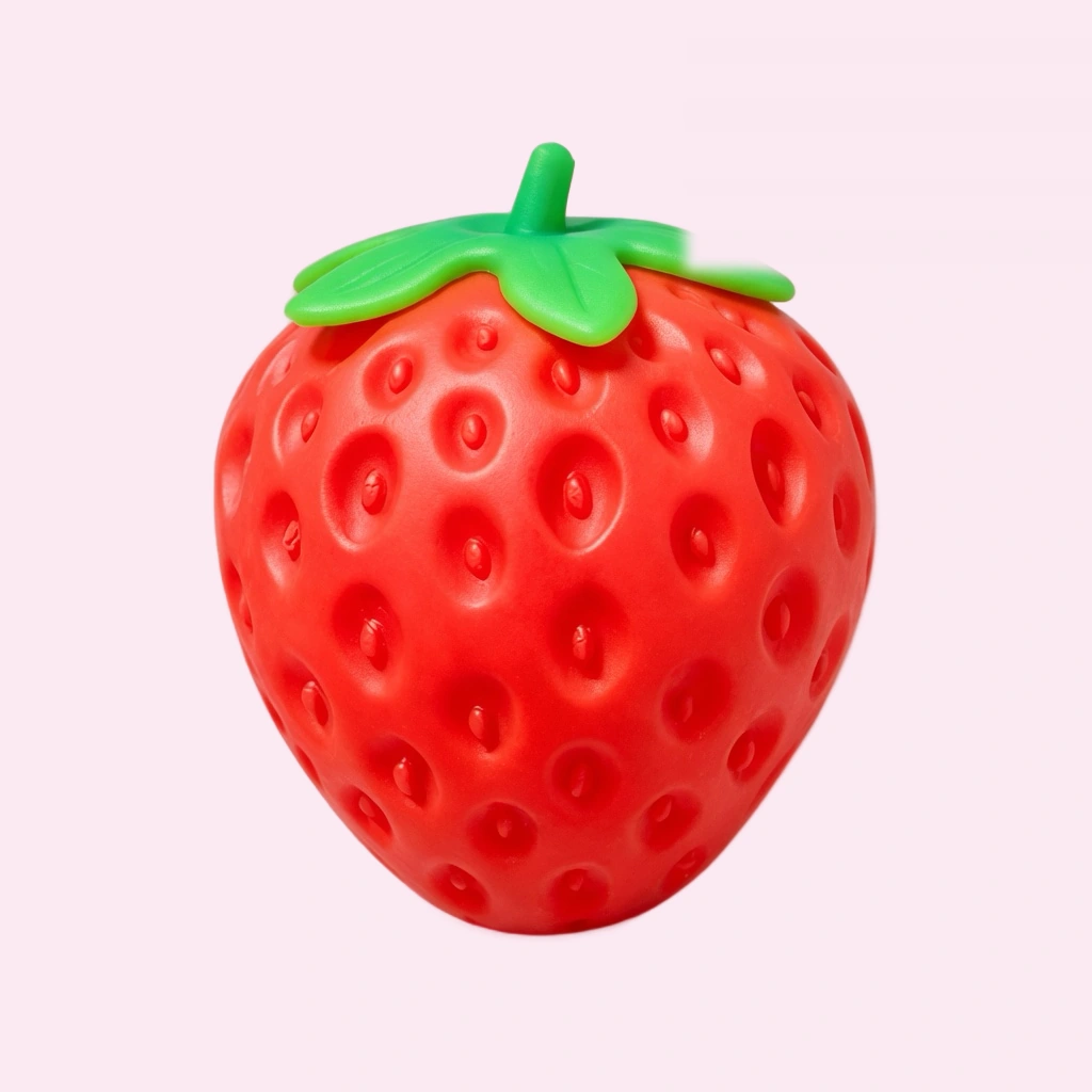 Strawberry squeeze ball slow rising squishy stress relief toy