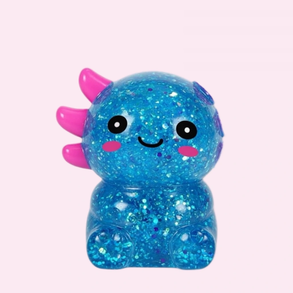 Stress Ball Axolotl Squishy — Firm Squeeze Toy