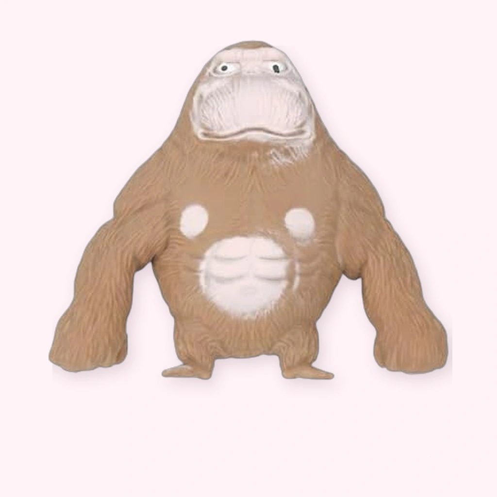 Solbrun Monkey squishy sandfylt Gorilla Squeeze Stress Toy